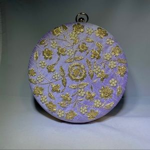 Lilac Bridal/Wedding Clutch